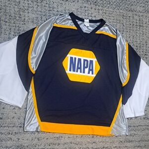 NAPA Men's Black and Yellow Jersey